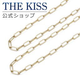【ラッピング無料】THE KISS 公式ショップ 金属アレルギー対応 ネックレスチェーン サージカルステンレスチェーン ペアネックレス チェーンのみ アズキチェーン ペアアクセサリー カップル 人気 TCA1016YE-P セット シンプル 金アレ アニバーサリー