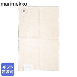 マリメッコ marimekko タオル ゲストタオル フェイスタオル 50×32cm Unikko ウニッコ ソリッド VIERASPYYHE オフホワイト 73893 073893 100 北欧雑貨 北欧デザイン 成人祝い ホワイトデー