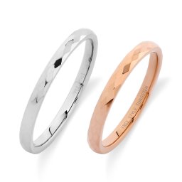 【レーザー刻印対応】FREE STYLE タングステン 金属アレルギー対応 アレルギーフリー ペアリング ペアアクセサリー ペア 指輪・リング 記念日 プレゼント ギフト FSTSR227-227G セット シンプル フリースタイル 【送料無料】