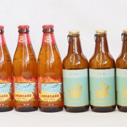 ハワイコナビール飲み比べ6本セット(インディアペール ロングボード) 330ml×3本 355ml×3本