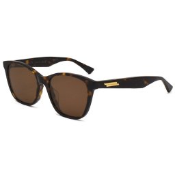 ボッテガヴェネタ BOTTEGA VENETA サングラス アジアンフィット UVカット BV1151SA-002 キャットアイ型 メンズ レディース ユニセックス ハバナ+ブラウン