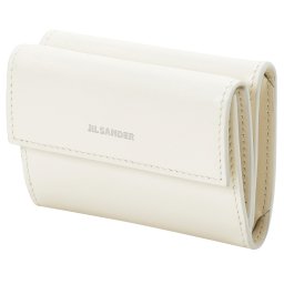 ジルサンダー JIL SANDER 財布 三つ折り財布 折りたたみ財布 コンパクト財布 ミニ財布 J07UI0009 P5073 106 bwjl00046l BABY WALLET ベビーウォレット COSMIC LATTE オフホワイト系