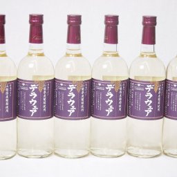 6本セット(山梨県産葡萄 デラウェア 辛口) 720ml×6本