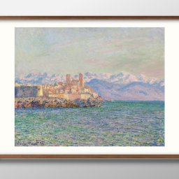 クロード モネ Antibes, Le Fort A3 サイズ ポスター アート おしゃれ 絵画 インテリア 北欧 イラスト マット紙 艶消し アートパネル 額 フレーム デザイン 壁掛け ギフト 新築祝い ディスプレイ 引越し祝い　新生活　空間デザイン 