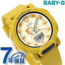 ベビーg ベビージー Baby-G BGA-310RP-9A レディース 腕時計 ブランド カシオ casio アナデジ クリーム イエロー
