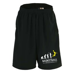 バスケ ハーフパンツ ドライ メンズ ウェア レディース ジュニア 練習着 短パン 速乾 スポーツ 名入れ おしゃれ 半スボン 文字入れ無料 「バスケットボールエボリューション」 アートワークスコウベ 【送料無料】