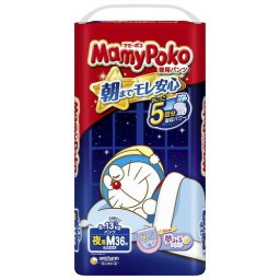 ユニ・チャーム マミーポコ 夜 パンツ用 Ｍ 36枚