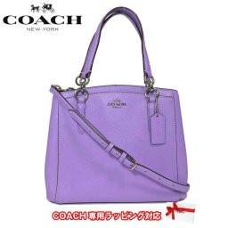 コーチ アウトレット COACH トートバッグ F57847 クロスグレーン レザー ミネッタ クロスボディ / 2WAY ハンドバッグ SV/II(アイリス)【2WAY】【RCP】【楽天カード分割】