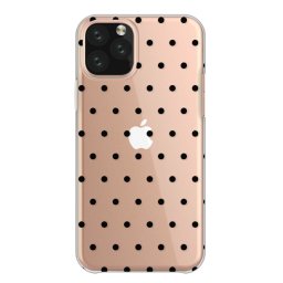 全機種対応 iPhoneSE(第2世代) iPhone11 X/XS Max対応 クリアケース スマホケース ハードケース arrows 5G Xperia 1 II 10 AQUOS sense3 Galaxy S20+ SE2 アイフォン アンドロイド携帯対応 小さめ ドット モノクロ フェミニン 大人可愛い