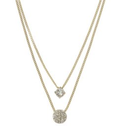 ジバンシィ GIVENCHY 2連 ネックレス ゴールド 11545107-3 クリスタル ペンダント レディース ジバンシー ジバンシイ