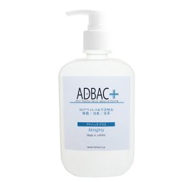 除菌消臭液「アドバック＋」 オールマイティ 480ml【第4級アンモニウム塩 塩化ベンザルコニウム アルコール不使用 ノンアルコール 新型コロナウィルス】