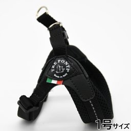 トレポンティ TREPONTI フィッビア アジャスタブルタイプ ソフトメッシュ ハーネス 1号 ブラック