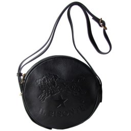 イルビゾンテ バッグ 2WAY ショルダーバッグ ポシェット NERO ネロ ビッグロゴ A2664MG EP153O レザー 本革  送別会 誕生日 お中元 結婚祝い 結婚式 彼氏 息子 夫 男性 彼女 妻 女性 ギフト 高級 父の日 母の日 即日発送 ホワイトデー