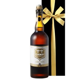 お歳暮 5000円 ビール ギフト 1本【無料 リボンラッピング メッセージカード】ベルギー ビール「シメイ」 ホワイト 750ml トラピストビール クラフトビール 海外ビール 輸入ビール  贈答 誕生日 お祝い お礼 お返し 贈りもの 会社 取引先 上司  熨斗可 クリスマス ギフト箱付 送料無料