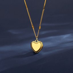 ネックレス レディース 石なし ステンレス イエローゴールド tn21061630