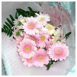 ガーベラ１２本の花束