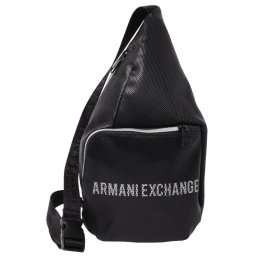 アルマーニエクスチェンジ ARMANI EXCHANGE ボディバッグ 斜めがけバッグ 952346 1A800 00020 クロスボディ ショルダーバッグ NERO ブラック 黒