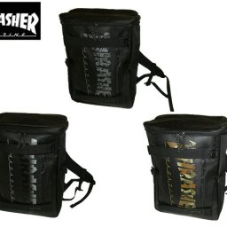 正規品 メンズ レディース THRASHER スラッシャー リュック デイパック ボックスリュック 30L THR-260 fuji11 旅行 ギフト