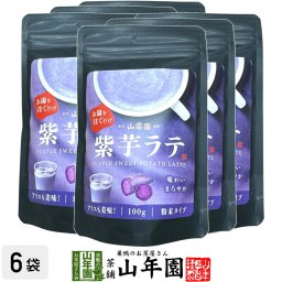 紫芋ラテ 100g×6袋セット 高級 紫芋カプチーノ 紫芋ラテスムージー 紫芋オーレ 紫芋オレ 紫芋ケーキ 紫芋 粉末 美味しい お菓子 紫芋スイーツ セット 甘い お茶 お歳暮 2026 ギフト プレゼント プチギフト 内祝い お返し