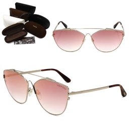 トムフォード サングラス TOM FORD FT0563/S 33G 64 TF0563 ゴールド ピンクグラデーションブルー ノーズパッド メンズ レディース ユニセックス