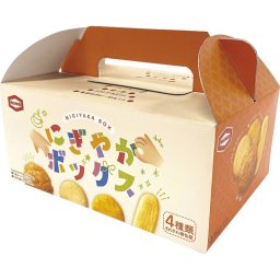 お中元 お返し 内祝い ギフト和菓子 亀田製菓 にぎやかボックス 90g にぎやか90  プチギフト 新築 お礼 引越し 志 仏事