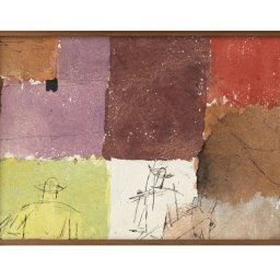パウル クレー Composition with Figures A3 サイズ ポスター アート おしゃれ 絵画 インテリア 北欧 イラスト マット紙 艶消し アートパネル 額 フレーム デザイン 壁掛け ギフト 新築祝い ディスプレイ 引越し祝い　新生活　空間デザイン 