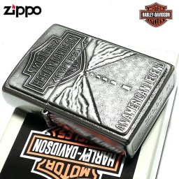 ZIPPO ライター ハーレー ダビッドソン かっこいい ロードメタル ジッポ 渋い アンティークシルバー おしゃれ 銀 メンズ プレゼント レディース ギフト