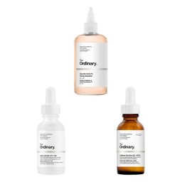ジ・オーディナリー アルファアルブチン2%+ヒアルロン酸 30ml +カフェインソリューション5％+EGCG 30ml +グリコールアシッド7%トーニングソルーション 240ml のセット    |  The Ordinary  スキンケアコフレ 美容グッズ コスメ化粧品 誕生日 クリスマス ホワイトデー 結婚記