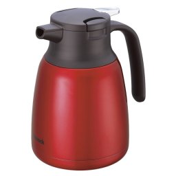 【ギフト対応無料】ピーコック ステンレス製ハンディポット1.0L レッド (AHR-100R) ※送料無料(北海道・沖縄は除く)