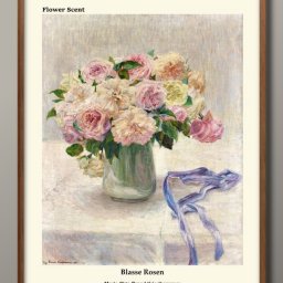 花の香りシリーズ オリジナル商品 Marie Olga Brand-Krieghammer A3 サイズ ポスター アート おしゃれ 絵画 インテリア 北欧 イラスト マット紙 艶消し アートパネル 額 フレーム デザイン 壁掛け ギフト 新築祝い ディスプレイ 引越し祝い　新生活　空間デザイン 