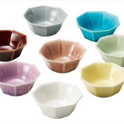 送料無料　グラデーション　八角ミニ小鉢８個組 T7001 内祝い 結婚式 記念品 プレゼント 内祝 出産内祝い 