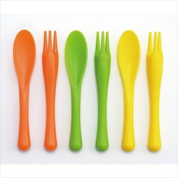 ピックフォーク＆スプーンセット 各3本組   キッチン キッチン雑貨  内祝 内祝い お祝 御祝 記念品 出産内祝い プレゼント 快気祝い 粗供養 引出物