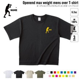 卓球  名入れオーバーサイズTシャツ ビッグシルエット ゆったり イージーフィット ワイドフィット メンズ サイジング    ピンポン テーブルテニス