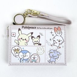 ポケットモンスター ポケピース 2つ折パスケース 集合 定期入れ ICカードケース