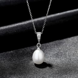 ネックレス レディース キュービックジルコニア ホワイト シルバー925 シルバー lln23021401