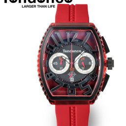 テンデンス Tendence 腕時計 ピラミッド PIRAMIDE レッド TY860002 正規品 メーカー4年間保証 送料無料