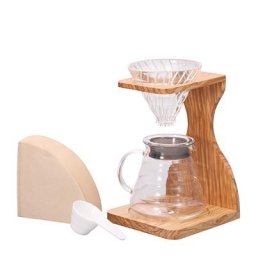 V60オリーブウッドスタンドセット【HARIO】 ハリオ  コーヒー