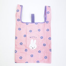 ミッフィー miffy エコバッグ(M) ピンク ビジューシリーズ
