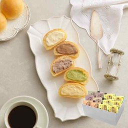 八天堂 くりーむパン 瀬戸内レモン 6種 12個 詰め合わせ セット クリームパン 冷凍 とろける 広島 はってんどう スイーツ パン 菓子パン 冷凍パン カスタード 生クリーム 抹茶 小倉 チョコレート 個包装 洋菓子