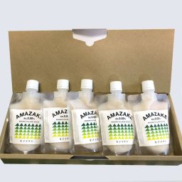 どぶろく農家が作った生あまざけ150g〈プレーン〉5本セット 甘酒【送料無料※一部地域を除く】