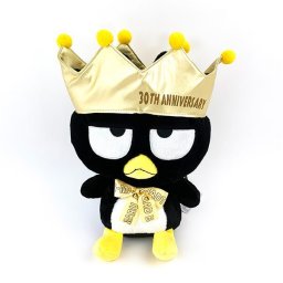 サンリオ バッドばつ丸 ぬいぐるみ 30th M インテリア ブラック