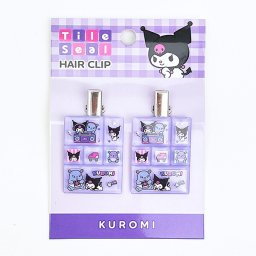 サンリオ クロミ タイルシールヘアクリップ Sanrio