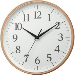 【送料無料・包装無料・のし無料】リズム クオーツ掛時計 茶色(白) 8MGA42ND06(B4) ギフト 敬老の日 入学祝い 卒業祝い 就職祝い 結婚祝い 誕生日 出産祝い 引越祝い 香典返し 新盆 初盆 御礼 お中元 内祝い 快気祝い ご挨拶 志 法事