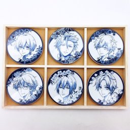 ツキウタ Six Gravity 豆皿セット 木箱 （ORTU） 原産国：日本(MCD)