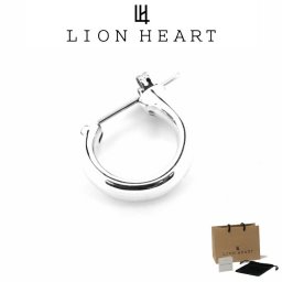ライオンハート ピアス メンズ クロッシング ピアス プレゼンス プレーン SV925 サージカルステンレス LH-1EA121 LION HEART メンズピアス 片耳用 1点売り クリスマス 誕生日 プレゼント ギフト 彼氏 【ネコポス】 ブランド 人気 ランキング