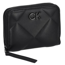 カルバンクライン Calvin Klein 財布 二つ折り財布 折りたたみ財布 小銭入れ付き ラウンドファスナー K60K610785 BAX レディース メンズ ブラック