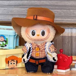 LABUBU ラブブ 4点セット ぬいぐるみ用服 洋服 ぬい服 ぬいぐるみ 着せ替え ドール服 人形 ぬい用服 衣装セット 推し活グッズ ぬいぐるみは別売り