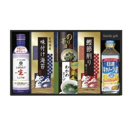 【ギフト対応無料】キッコーマン生しょうゆ&和食詰合せ (NBL-35K) ※送料無料(北海道・沖縄は除く)