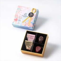 GODIVA ゴディバ チョコレート チョコレートローズ アソートメント（4粒入） お誕生日 ホワイトデー 自分へのご褒美