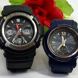 カシオ 恋人たちのGショック ペアウォッチ G-SHOCK AWG-M100-1AJF BGA-2900-2AJF ソーラー電波 電池式 送料無料 国内正規品 記念日 誕生日 プレゼント お揃い ブラック 黒 ブルー 青 クリスマス お祝い 結婚 婚約 20代 30代 40代 50代 カップル 夫婦